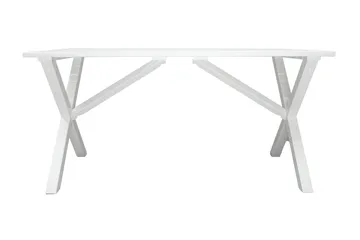 Scottsdale Matbord Utomhus 150x77 cm Vit - KWA - Utemöbler - Utebord & trädgårdsbord - Matbord utomhus