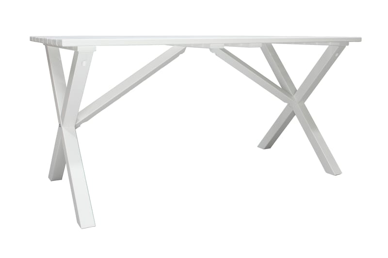 Scottsdale Matbord Utomhus 150x77 cm Vit - KWA - Utemöbler - Utebord & trädgårdsbord - Matbord utomhus