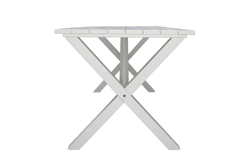 Scottsdale Matbord Utomhus 150x77 cm Vit - KWA - Utemöbler - Utebord & trädgårdsbord - Matbord utomhus