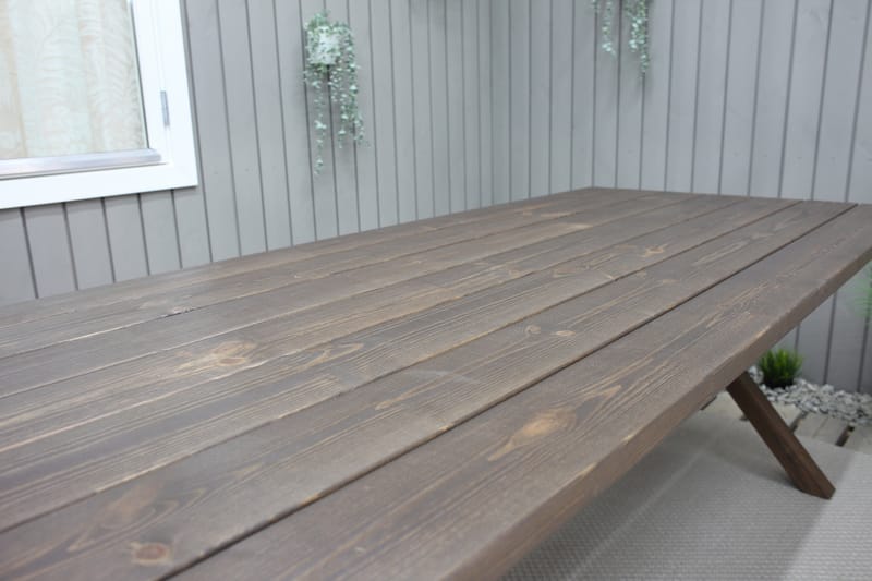 Scottsdale Matbord Utomhus 190 cm - Brun - Utemöbler - Utebord & trädgårdsbord - Matbord utomhus
