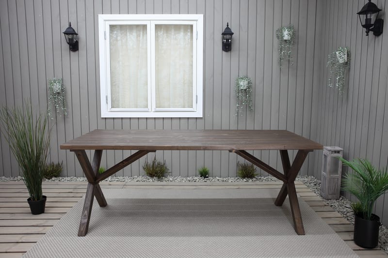 Scottsdale Matbord Utomhus 190 cm - Brun - Utemöbler - Utebord & trädgårdsbord - Matbord utomhus