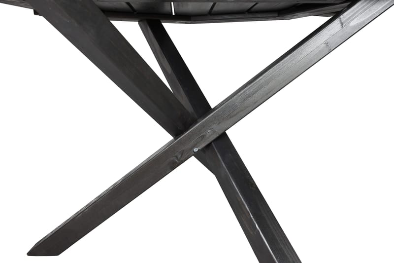 Scottsdale Matbord Utomhus Runt 112 cm - Kaffesvart - Utemöbler - Utebord & trädgårdsbord - Matbord utomhus