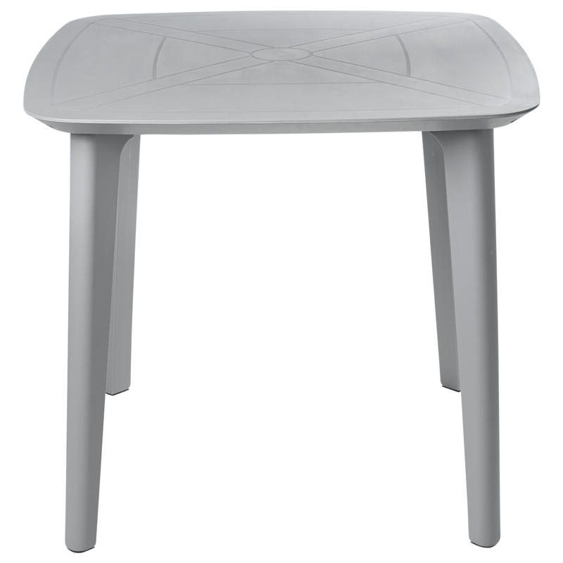 Matbord utomhus Sorico 86 cm 86 cm - Grå - Utemöbler - Utebord & trädgårdsbord - Matbord utomhus