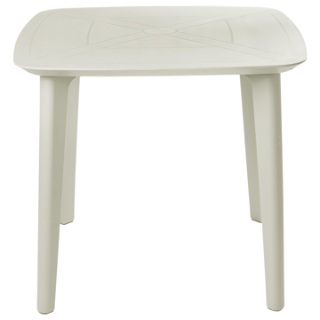 Matbord utomhus Sorico 86x86 cm - Beige - Utemöbler - Utebord & trädgårdsbord - Matbord utomhus