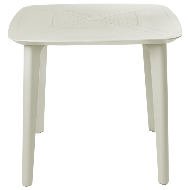 Matbord utomhus Sorico 86x86 cm - Beige - Utemöbler - Utebord & trädgårdsbord - Matbord utomhus