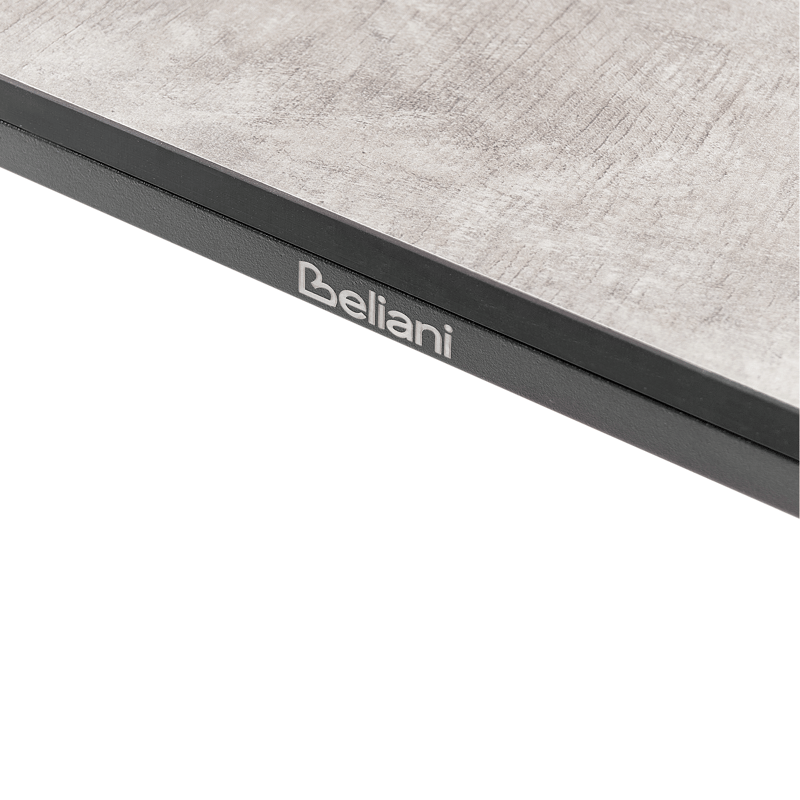 Matbord utomhus Sovareto 180 cm Imitation Av Trä - Grå - Utemöbler - Utebord & trädgårdsbord - Matbord utomhus