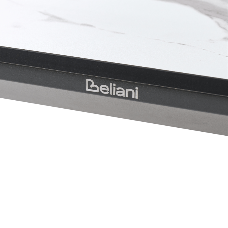 Matbord utomhus Sovareto 90x180 cm Marmoreffekt - Vit/Grå - Utemöbler - Utebord & trädgårdsbord - Matbord utomhus