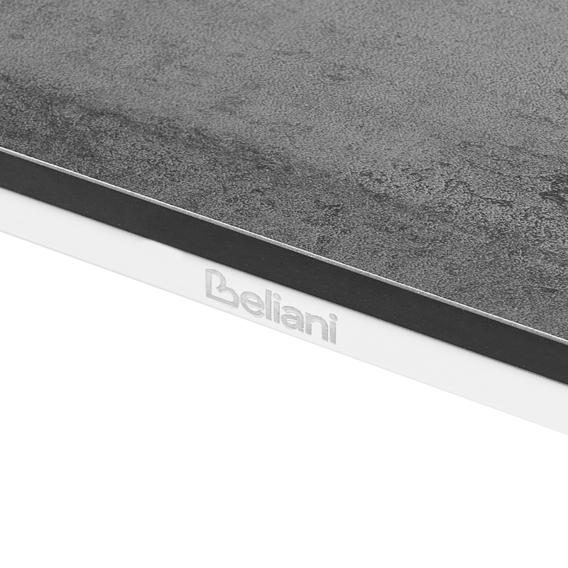 Matbord utomhus Sovareto 90x180 cm Steneffekt - Grå - Utemöbler - Utebord & trädgårdsbord - Matbord utomhus