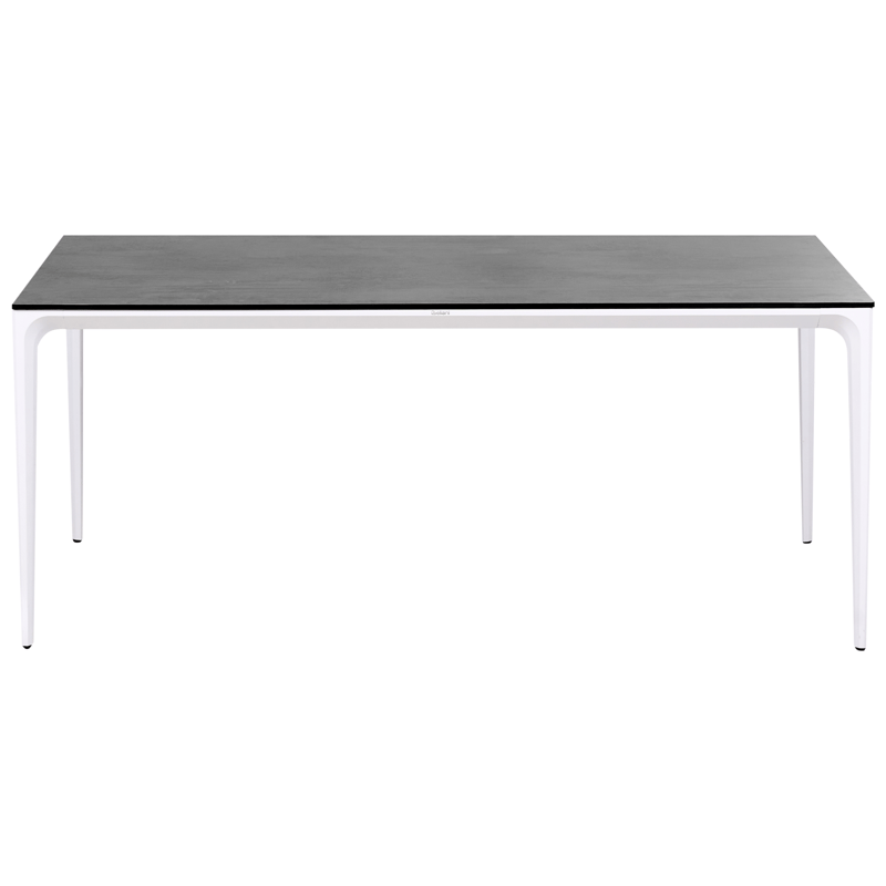 Matbord utomhus Sovareto 90x180 cm Steneffekt - Grå - Utemöbler - Utebord & trädgårdsbord - Matbord utomhus