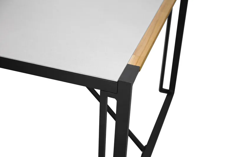 Texas Matbord Utomhus 200 cm - Svart/Grå - Utemöbler - Utebord & trädgårdsbord - Matbord utomhus