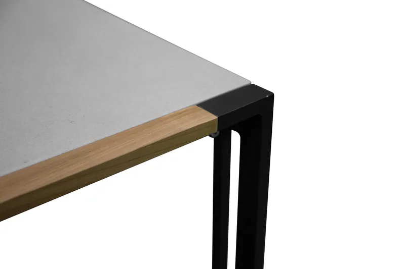 Texas Matbord Utomhus 200 cm - Svart/Grå - Utemöbler - Utebord & trädgårdsbord - Matbord utomhus