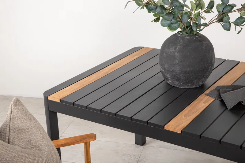 Togo Matbord Utomhus 150 cm - Beige - Utemöbler - Utebord & trädgårdsbord - Matbord utomhus