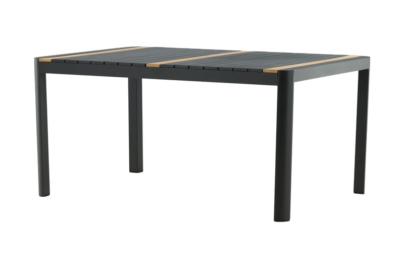 Togo Matbord Utomhus 200 cm - Svart - Utemöbler - Utebord & trädgårdsbord - Matbord utomhus
