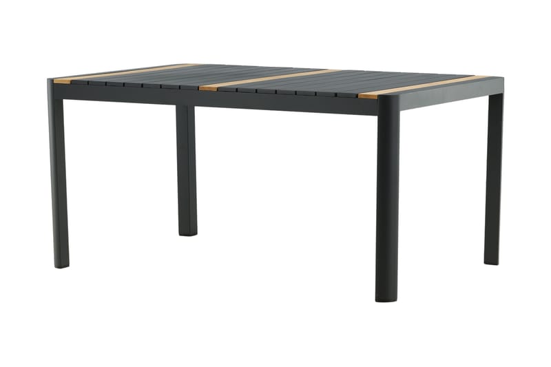 Togo Matbord Utomhus 200 cm - Svart - Utemöbler - Utebord & trädgårdsbord - Matbord utomhus