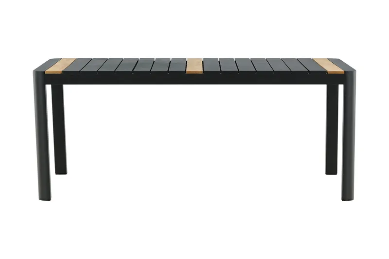 Togo Matbord Utomhus 200 cm - Svart - Utemöbler - Utebord & trädgårdsbord - Matbord utomhus