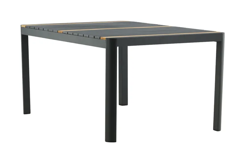 Togo Matbord Utomhus 200 cm - Svart - Utemöbler - Utebord & trädgårdsbord - Matbord utomhus