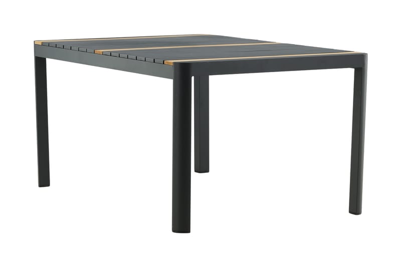 Togo Matbord Utomhus 200 cm - Svart - Utemöbler - Utebord & trädgårdsbord - Matbord utomhus