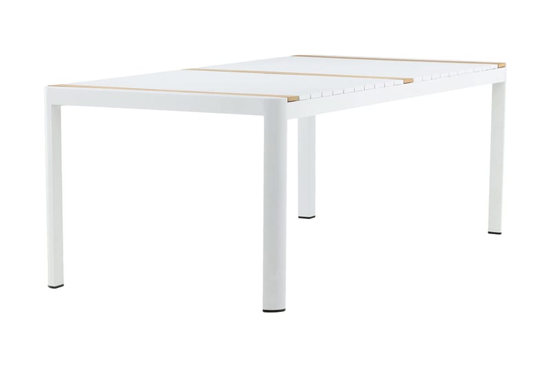 Togo Matbord Utomhus 200 cm - Vit/grå - Utemöbler - Utebord & trädgårdsbord - Matbord utomhus