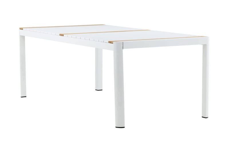 Togo Matbord Utomhus 200 cm - Vit/grå - Utemöbler - Utebord & trädgårdsbord - Matbord utomhus