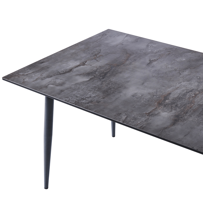 Matbord utomhus Tolentino 180 cm Steneffekt - Grå - Utemöbler - Utebord & trädgårdsbord - Matbord utomhus