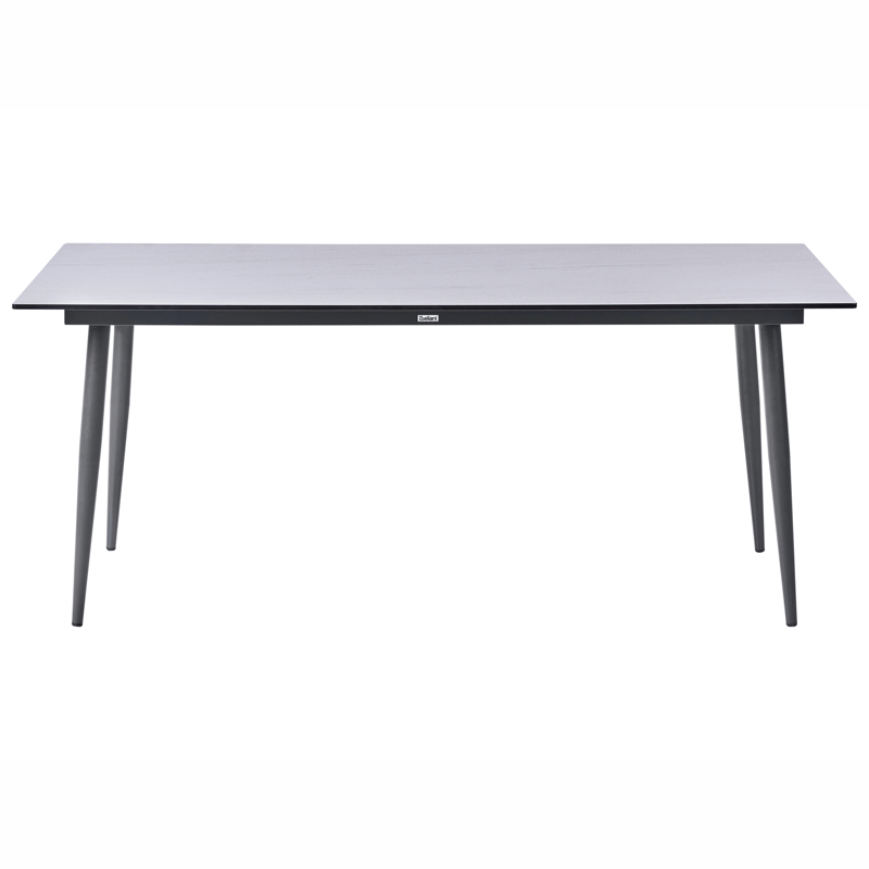 Matbord utomhus Tolentino 90x180 cm Steneffekt - Grå/Beige - Utemöbler - Utebord & trädgårdsbord - Matbord utomhus