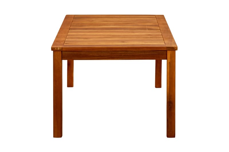 Trädgårdsbord 110x60x45 cm massivt akaciaträ - Brun - Utemöbler - Utebord & trädgårdsbord - Matbord utomhus