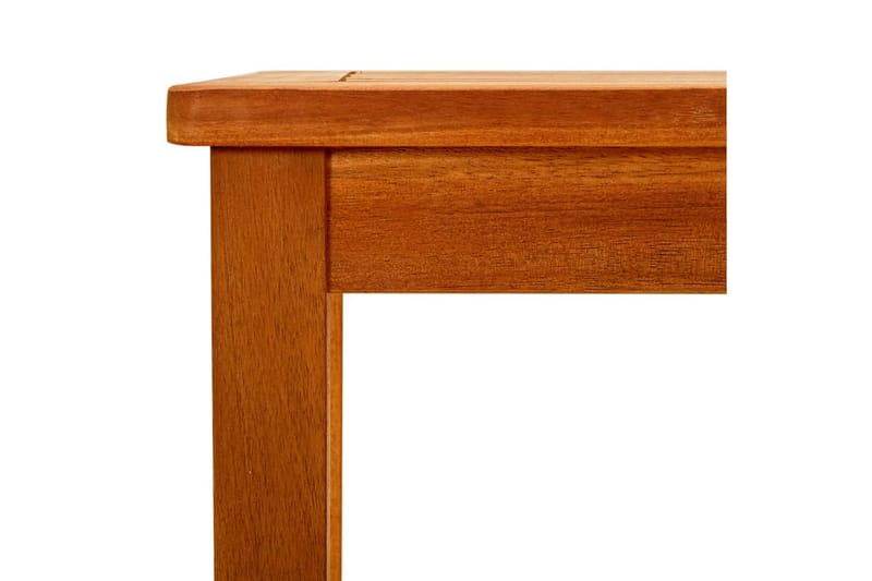 Trädgårdsbord 110x60x45 cm massivt akaciaträ - Brun - Utemöbler - Utebord & trädgårdsbord - Matbord utomhus