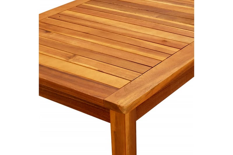 Trädgårdsbord 110x60x45 cm massivt akaciaträ - Brun - Utemöbler - Utebord & trädgårdsbord - Matbord utomhus