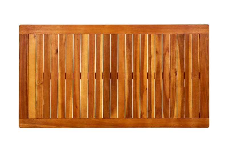Trädgårdsbord 110x60x45 cm massivt akaciaträ - Brun - Utemöbler - Utebord & trädgårdsbord - Matbord utomhus