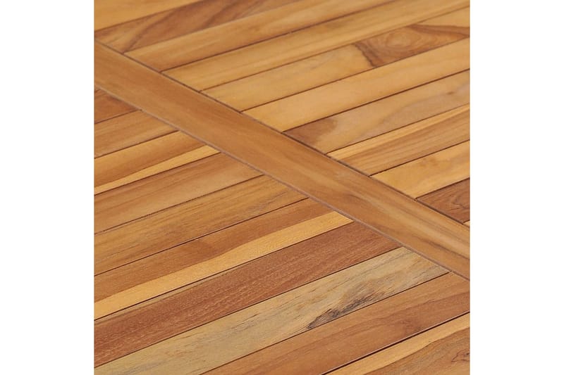 Trädgårdsbord 120x65x80 cm massiv teak - Brun - Utemöbler - Utebord & trädgårdsbord - Matbord utomhus