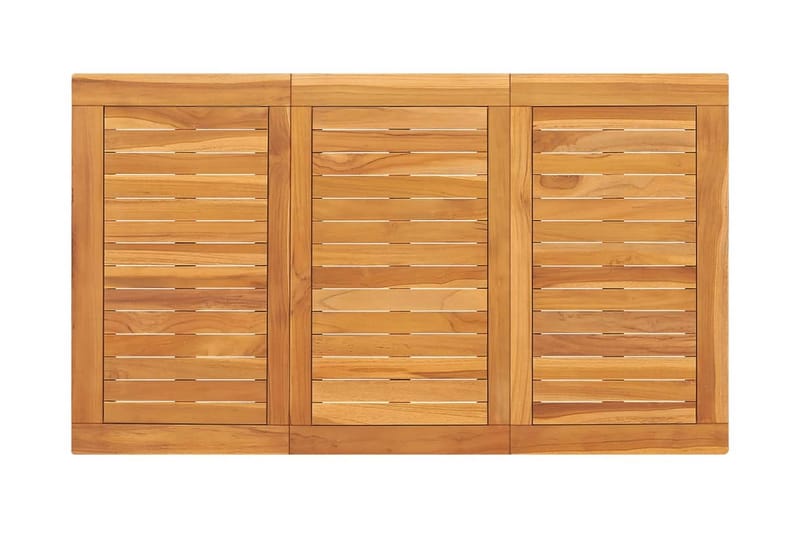 Trädgårdsbord 120x70x77 cm massiv teak - Brun - Utemöbler - Utebord & trädgårdsbord - Matbord utomhus