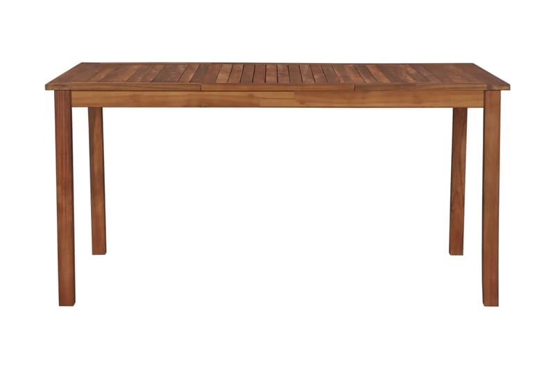 Trädgårdsbord 150x90x74 cm massivt akaciaträ - Brun - Utemöbler - Utebord & trädgårdsbord - Matbord utomhus