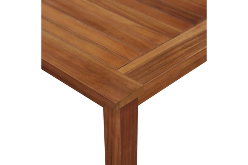 Trädgårdsbord 150x90x74 cm massivt akaciaträ - Brun - Utemöbler - Utebord & trädgårdsbord - Matbord utomhus