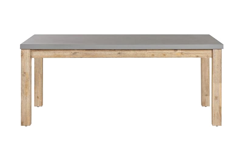 Trädgårdsbord 180 x 90 cm grå OSTUNI - Grå - Utemöbler - Utebord & trädgårdsbord - Matbord utomhus