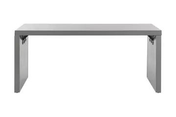 Trädgårdsbord 180 x 90 cm grå U-formad TARANTO - Grå - Utemöbler - Utebord & trädgårdsbord - Matbord utomhus