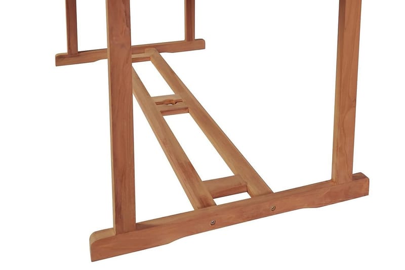 Trädgårdsbord 180x90x75 cm massiv teak - Brun - Utemöbler - Utebord & trädgårdsbord - Matbord utomhus