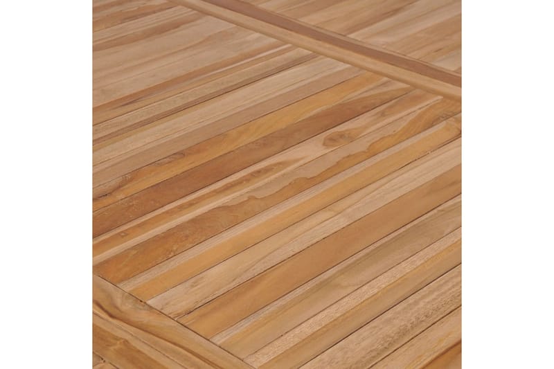 Trädgårdsbord 200x100x77 cm massiv teak - Brun - Utemöbler - Utebord & trädgårdsbord - Matbord utomhus