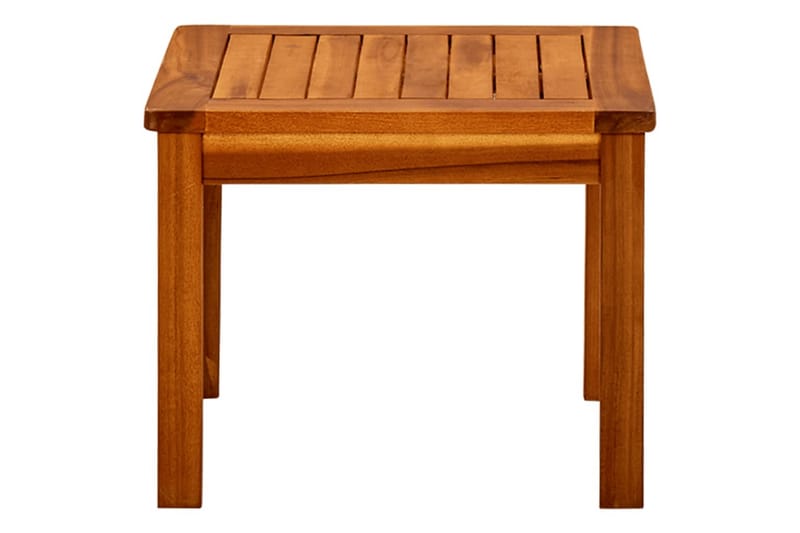 Trädgårdsbord 45x45x36 cm massivt akaciaträ - Brun - Utemöbler - Utebord & trädgårdsbord - Matbord utomhus