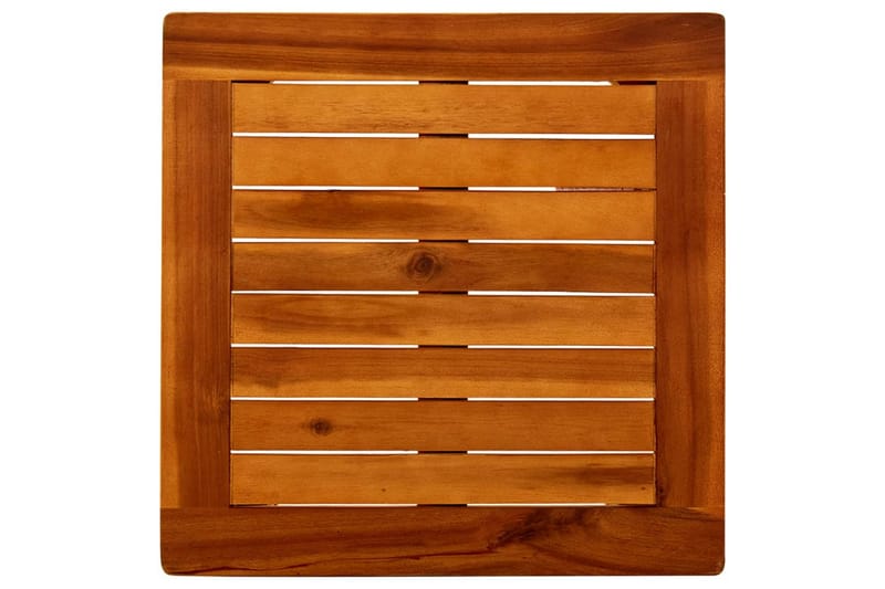 Trädgårdsbord 45x45x36 cm massivt akaciaträ - Brun - Utemöbler - Utebord & trädgårdsbord - Matbord utomhus