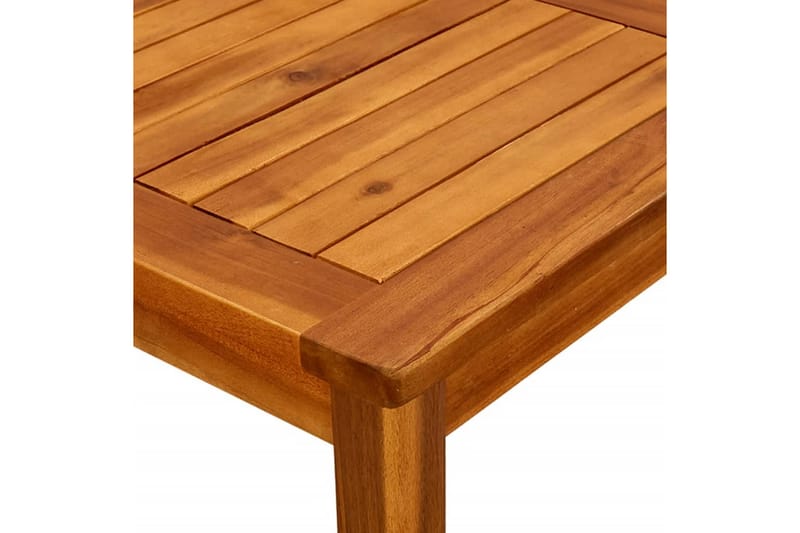 Trädgårdsbord 45x45x36 cm massivt akaciaträ - Brun - Utemöbler - Utebord & trädgårdsbord - Matbord utomhus