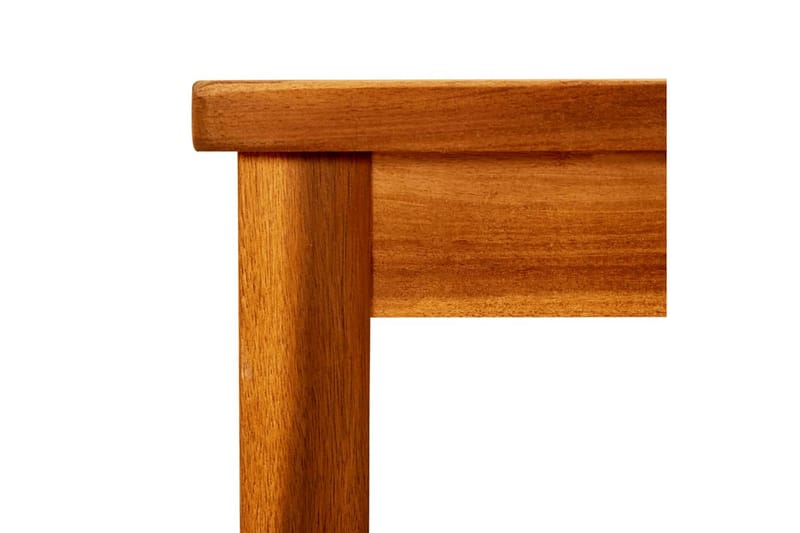 Trädgårdsbord 45x45x36 cm massivt akaciaträ - Brun - Utemöbler - Utebord & trädgårdsbord - Matbord utomhus