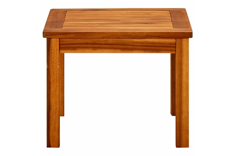 Trädgårdsbord 45x45x36 cm massivt akaciaträ - Brun - Utemöbler - Utebord & trädgårdsbord - Matbord utomhus