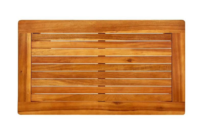 Trädgårdsbord 70x40x36 cm massivt akaciaträ - Brun - Utemöbler - Utebord & trädgårdsbord - Matbord utomhus