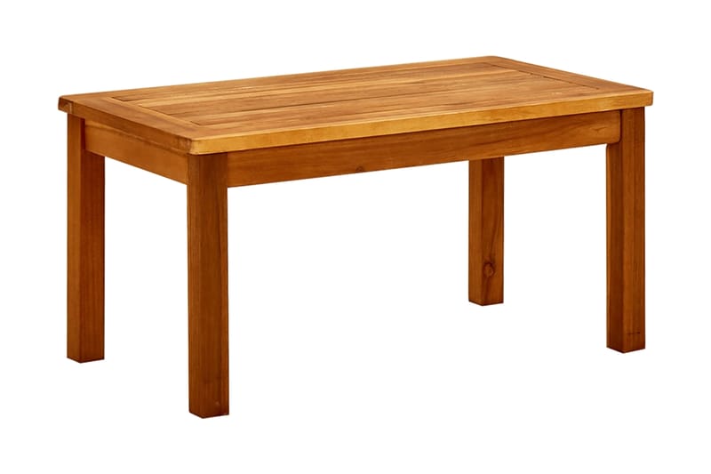 Trädgårdsbord 70x40x36 cm massivt akaciaträ - Brun - Utemöbler - Utebord & trädgårdsbord - Matbord utomhus