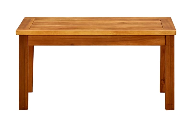 Trädgårdsbord 70x40x36 cm massivt akaciaträ - Brun - Utemöbler - Utebord & trädgårdsbord - Matbord utomhus