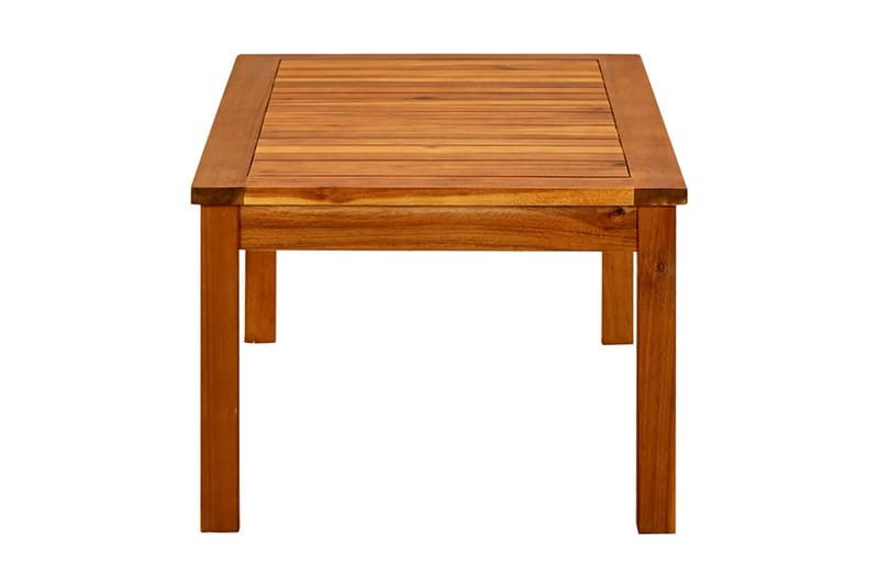 Trädgårdsbord 90x50x36 cm massivt akaciaträ - Brun - Utemöbler - Utebord & trädgårdsbord - Matbord utomhus