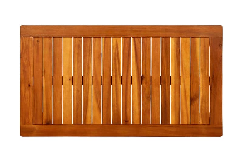 Trädgårdsbord 90x50x36 cm massivt akaciaträ - Brun - Utemöbler - Utebord & trädgårdsbord - Matbord utomhus