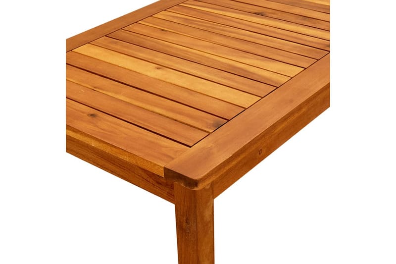 Trädgårdsbord 90x50x36 cm massivt akaciaträ - Brun - Utemöbler - Utebord & trädgårdsbord - Matbord utomhus