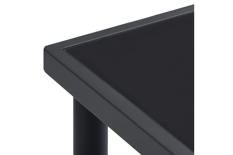 Trädgårdsbord antracit 150x90x74 cm stål - Grå - Utemöbler - Utebord & trädgårdsbord - Matbord utomhus