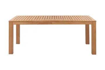 Trädgårdsbord Eukaliptus 190 x 105 cm MONSANO - Brun - Utemöbler - Utebord & trädgårdsbord - Matbord utomhus